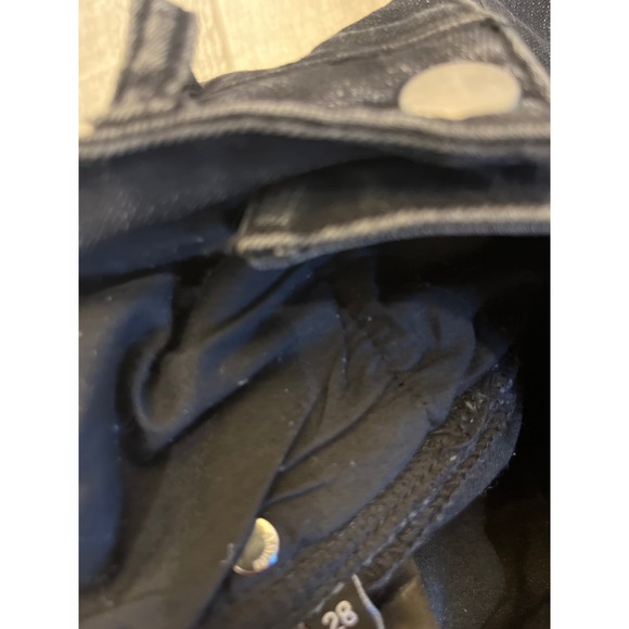 Amiri Mens Black Denim Angel Embroidered Slim Fit Jeans Size 28 - Picture 8 of 10